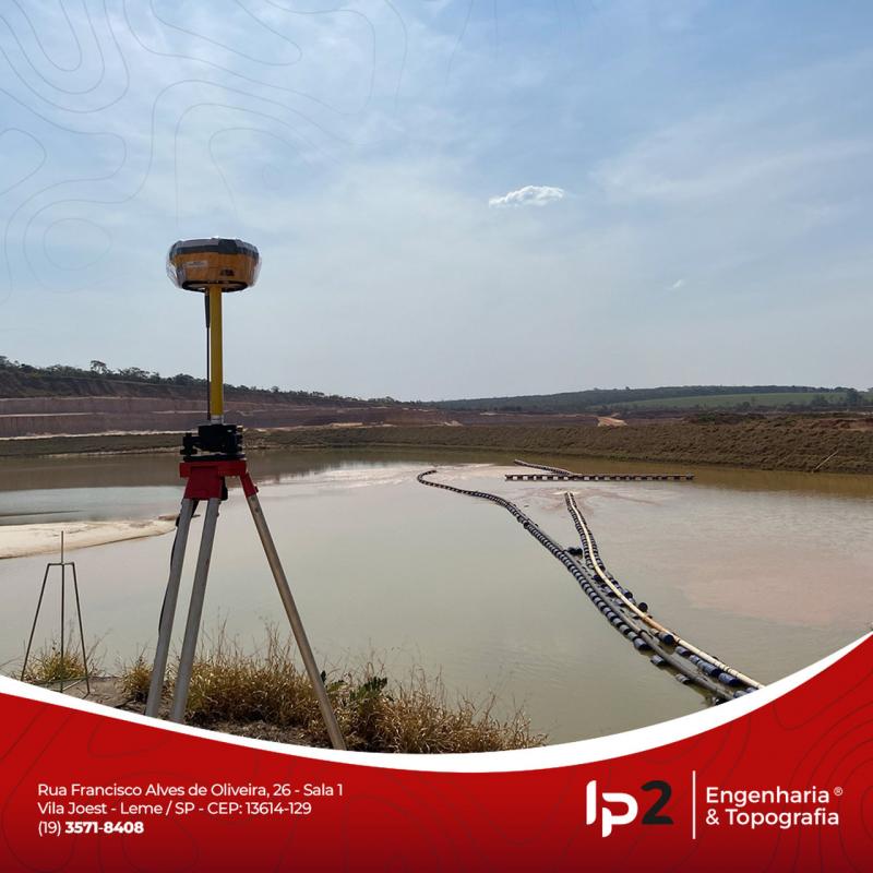 Levantamento planimétrico georreferenciado